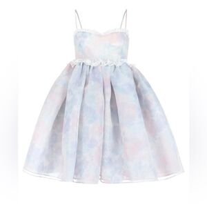 Selkie 5x Rosebud dress watercolor NWT